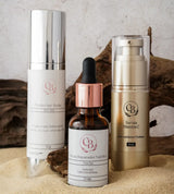 Kit Piel de Lujo (Vitamina C + Serum Noche + Protector Solar) By Camila Barrientos