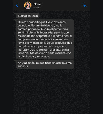 Serum Noche By Camila Barrientos