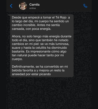 Té Rojo By Camila Barrientos