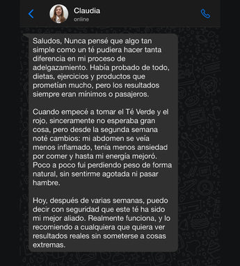 Té Verde y Té Rojo By Camila Barrientos